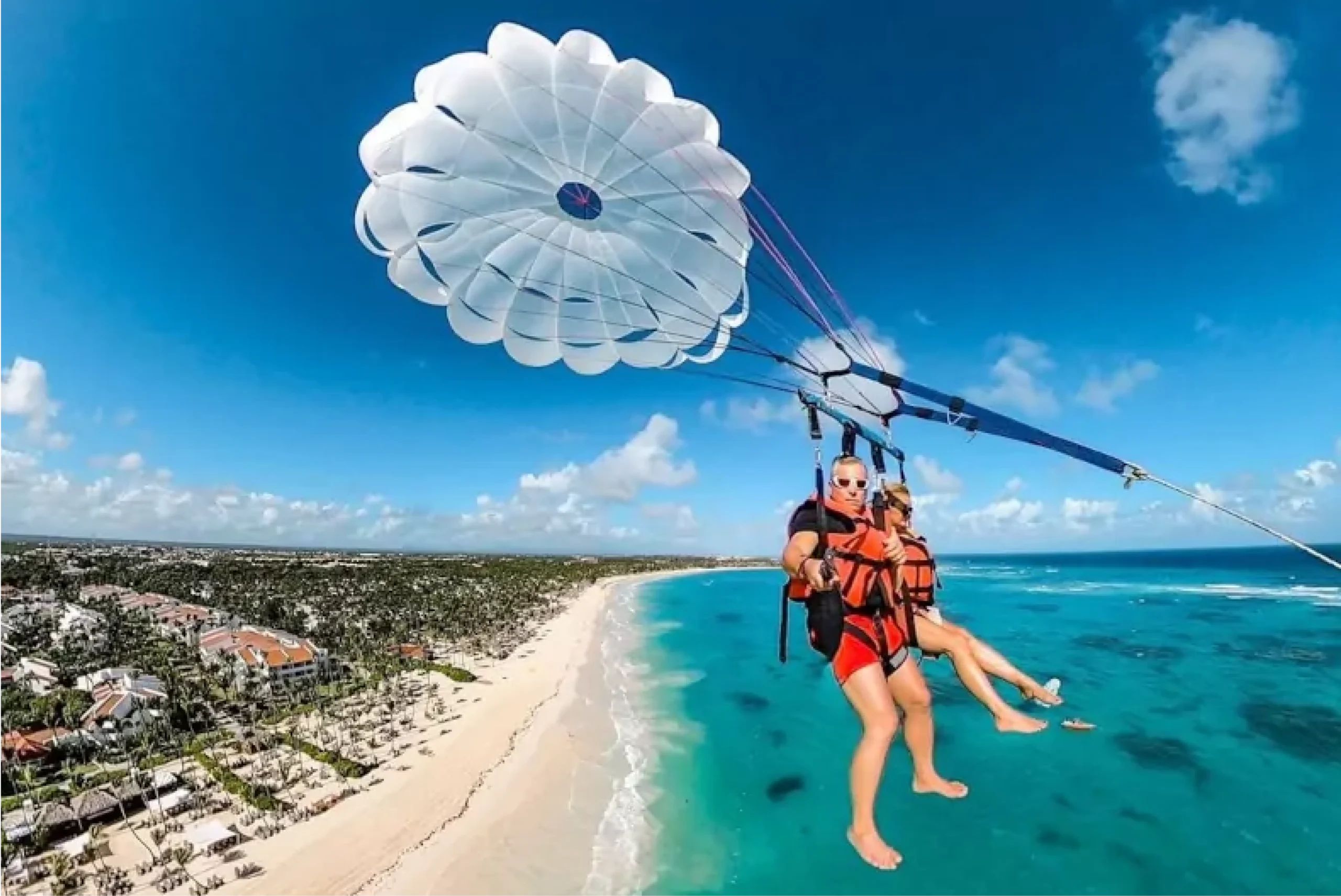 Punta Cana Parasailing Activity - Great views from the Sky!